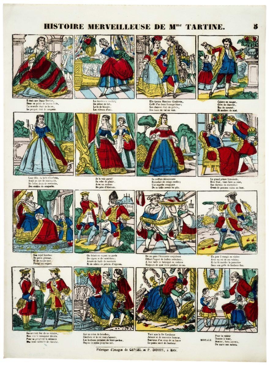 HISTOIRE MERVEILLEUSE DE Mme TARTINE. 5 (titre inscrit)