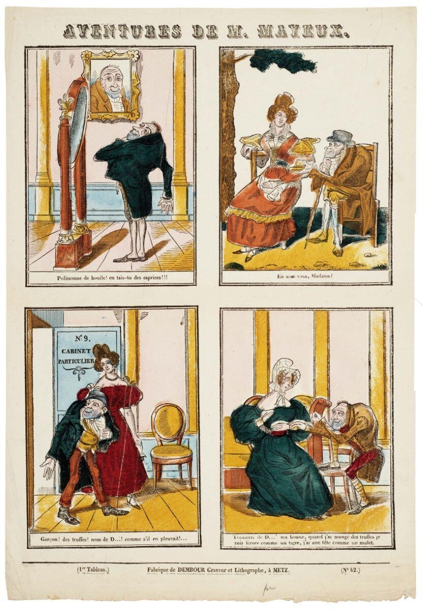 AVENTURES DE M. MAYEUX. (1er Tableau.) (N°42.) (titre inscrit)