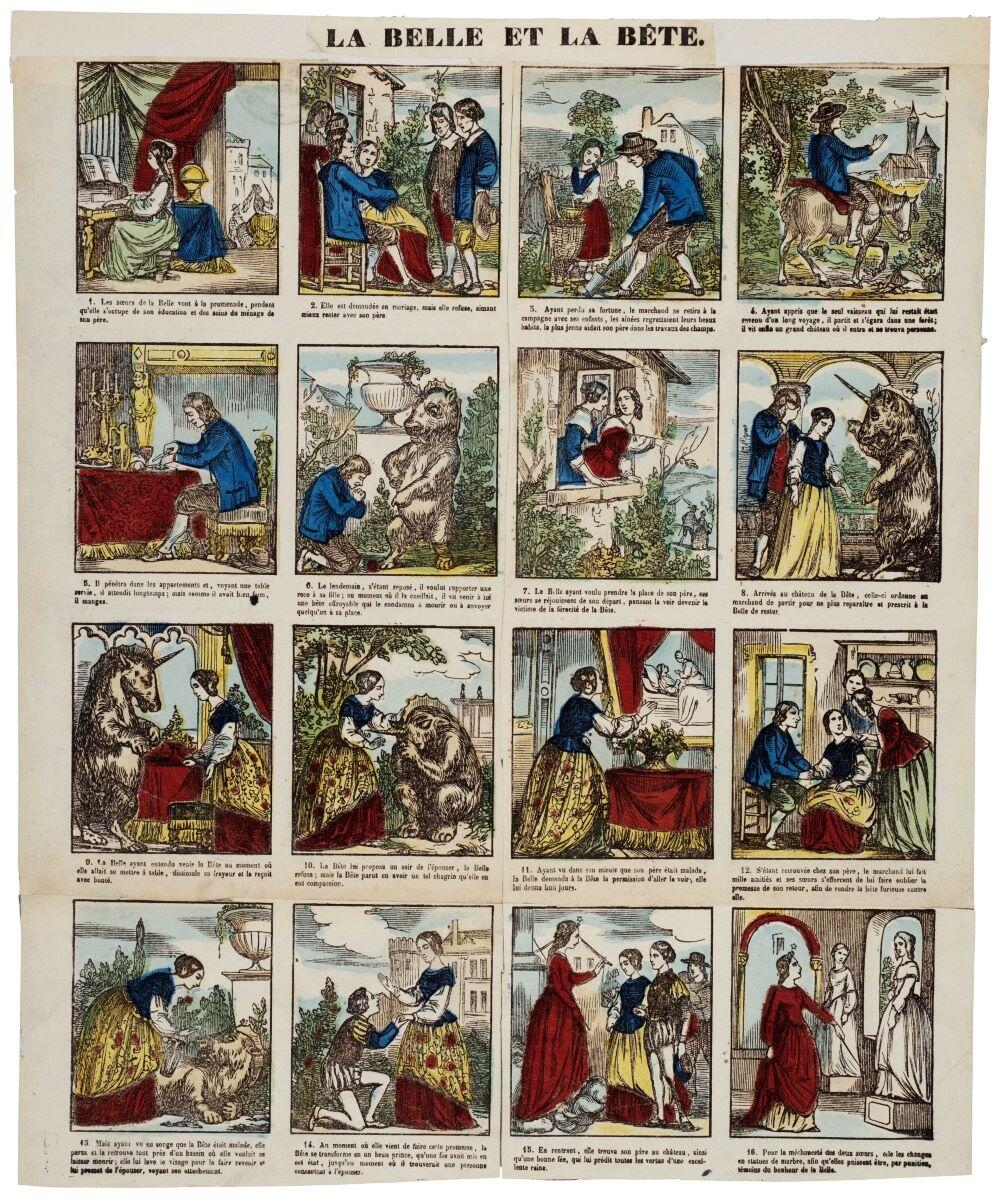 LA BELLE ET LA BÊTE. (titre inscrit)