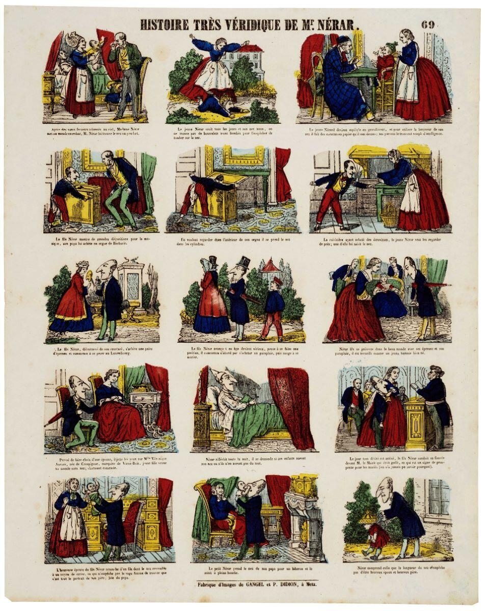 HISTOIRE TRÈS VÉRIDIQUE DE Mr. NÉRAR. 69 (titre inscrit)