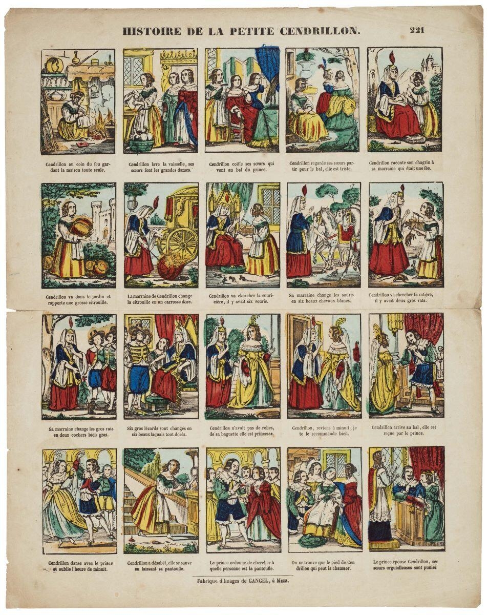 HISTOIRE DE LA PETITE CENDRILLON. 221 (titre inscrit)