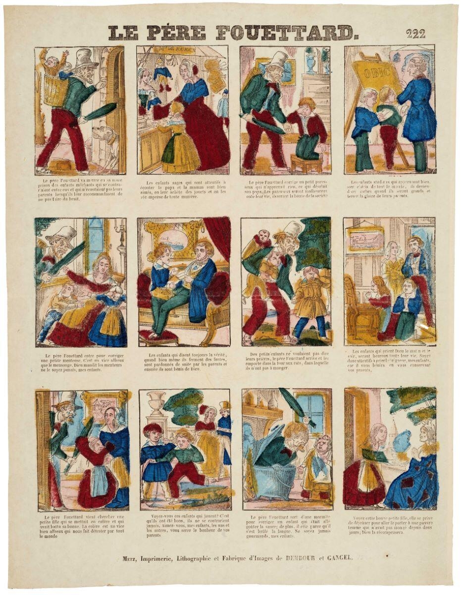 LE PÈRE FOUETTARD. 222 (titre inscrit)