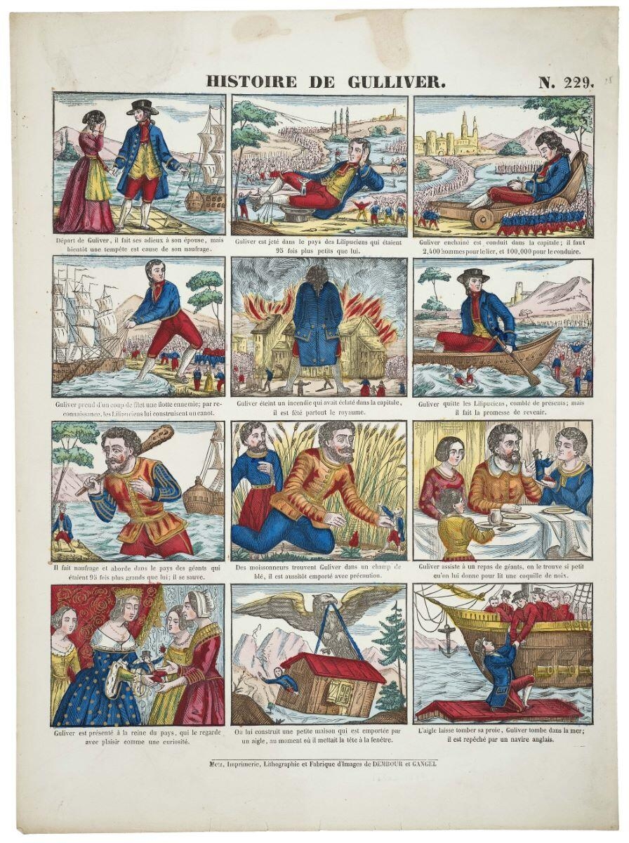HISTOIRE DE GULLIVER. N. 229 (titre inscrit)