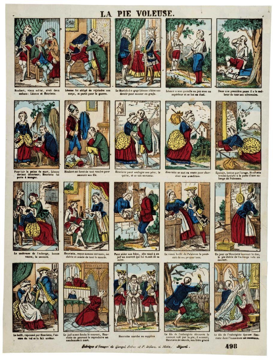 LA PIE VOLEUSE. / 498 (titre inscrit)