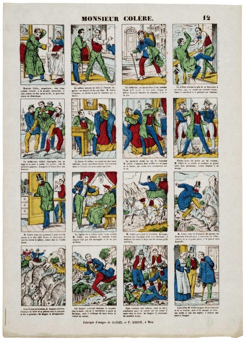 MONSIEUR COLÈRE. 12 (titre inscrit)