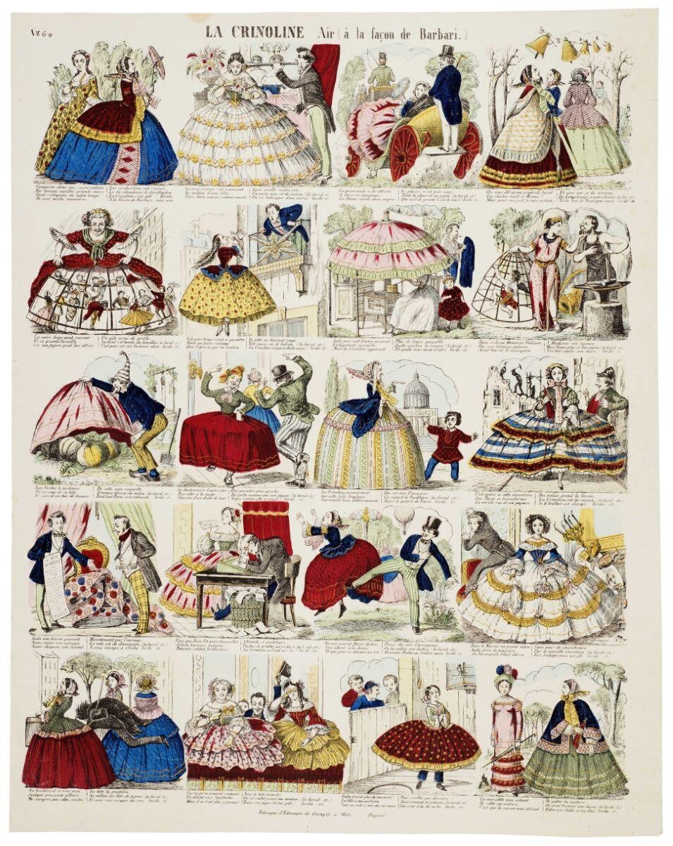 LA CRINOLINE Air (à la façon de Barbari.)
