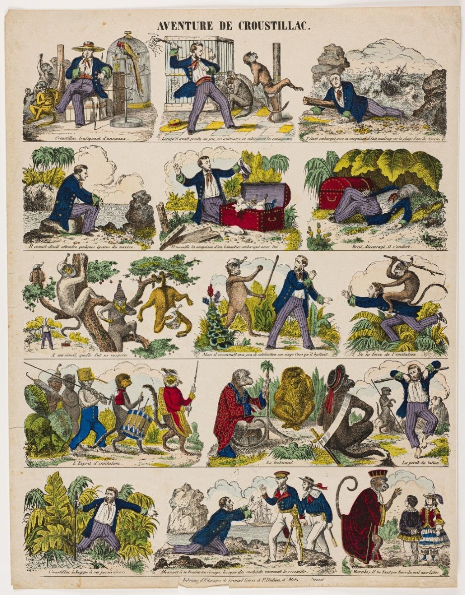 AVENTURES DE CROUSTILLAC. (titre inscrit)