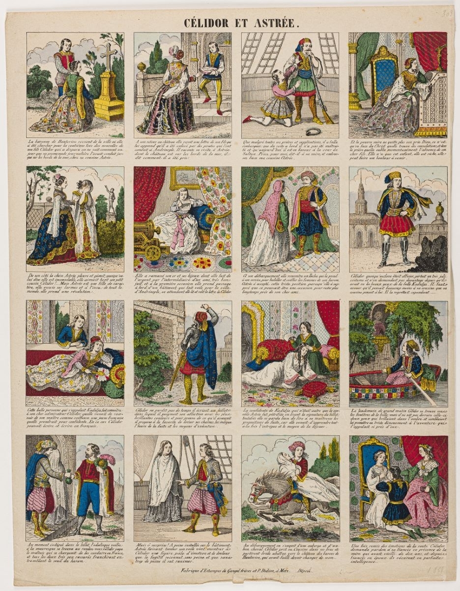 CÉLIDOR ET ASTRÉE. (titre inscrit)