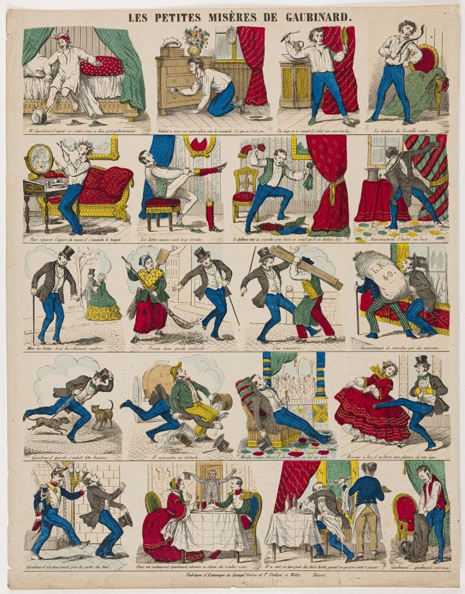 LES PETITES MISÈRES DE GAUBINARD. (titre inscrit)