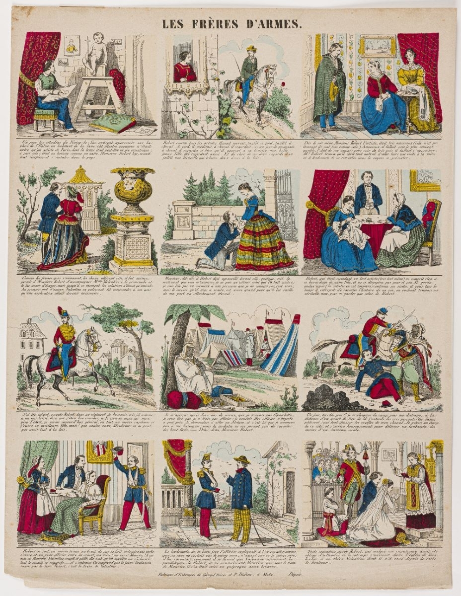LES FRÈRES D'ARMES. (titre inscrit)