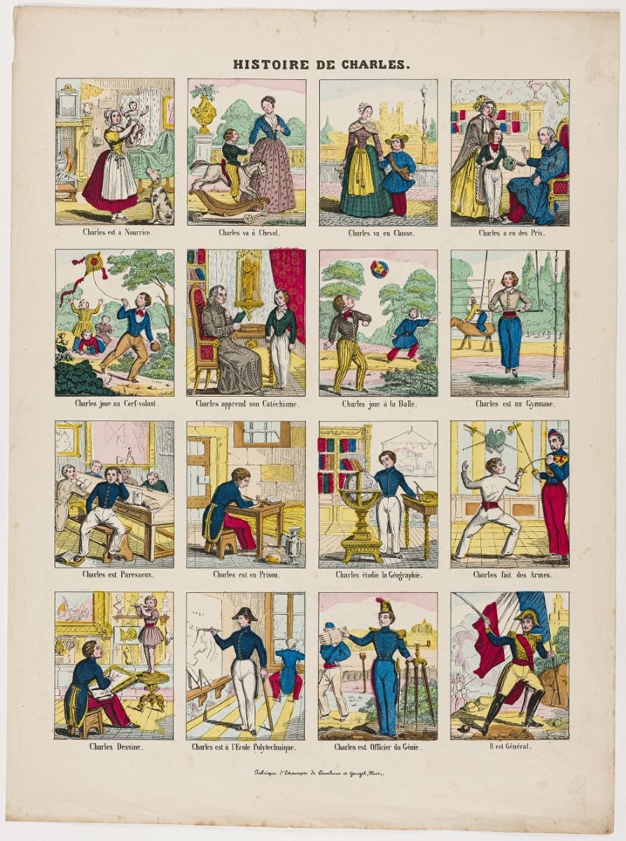 HISTOIRE DE CHARLES. (titre inscrit)