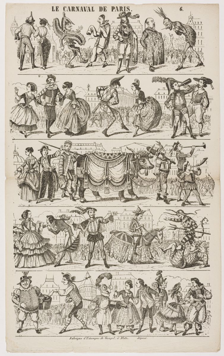 LE CARNAVAL DE PARIS. 6. (titre inscrit)