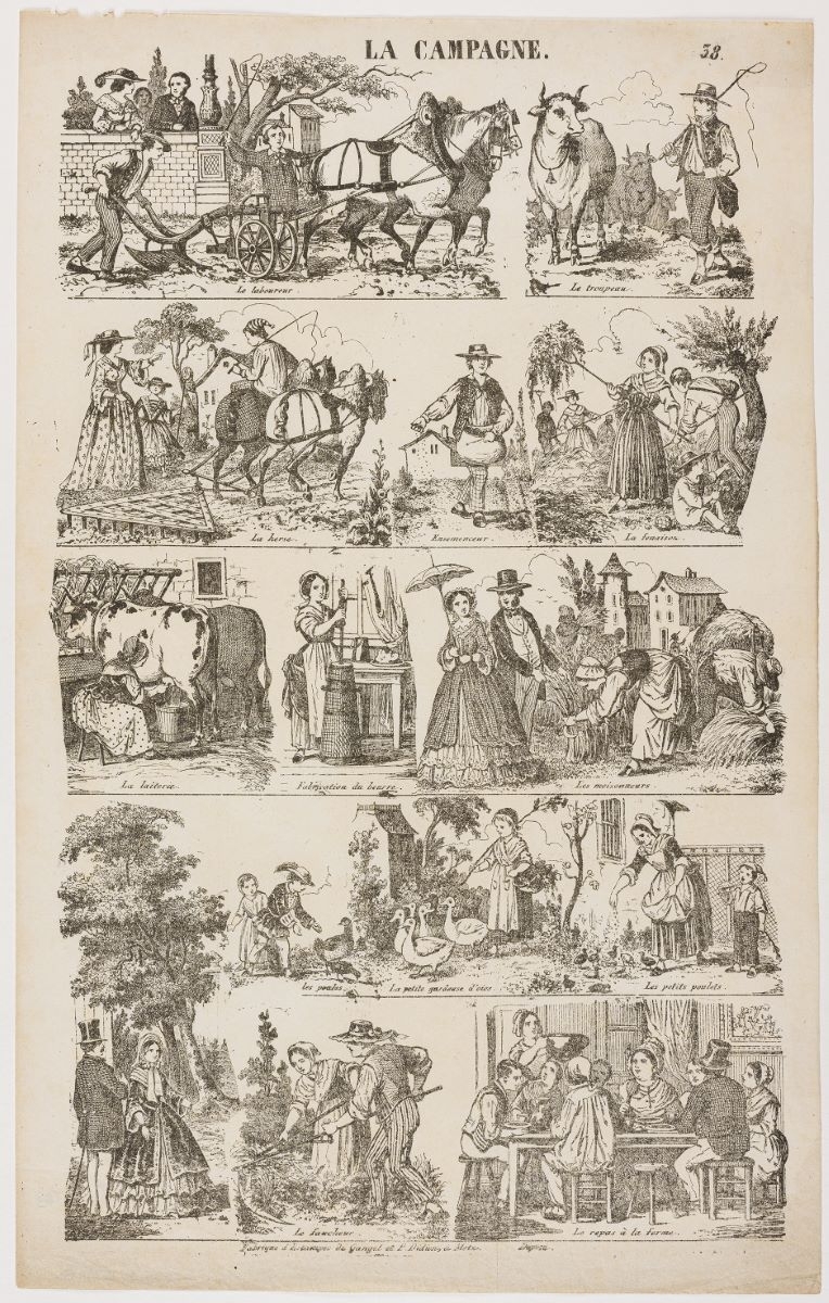 LA CAMPAGNE. 38. (titre inscrit)