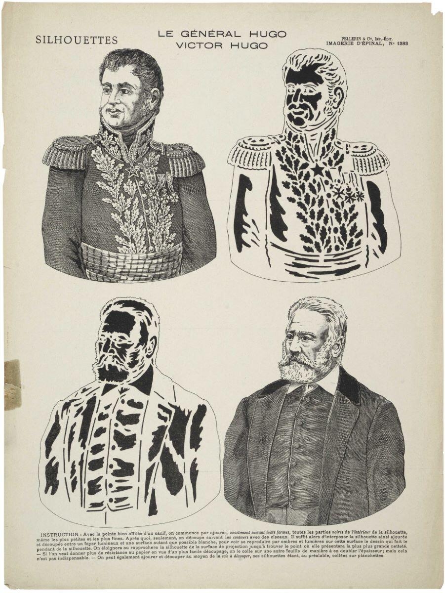 SILHOUETTES / LE GÉNÉRAL HUGO / VICTOR HUGO (titre inscrit)