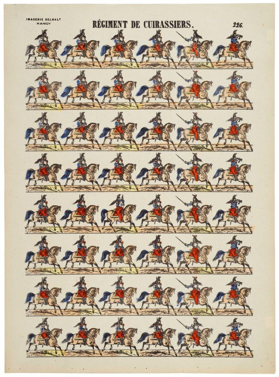 RÉGIMENTS DE CUIRASSIERS. 226 (titre inscrit)