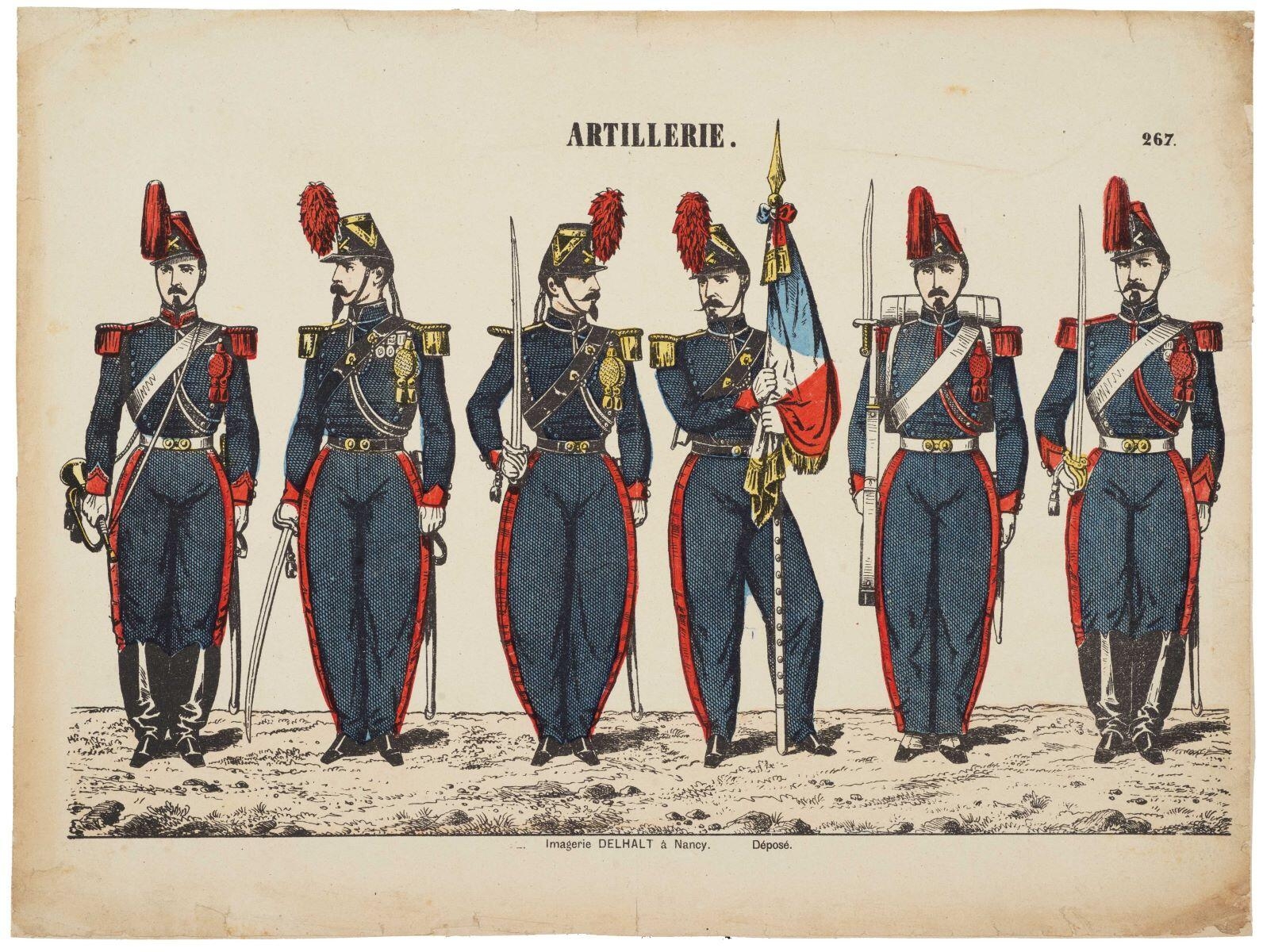ARTILLERIE. 267. (titre inscrit)