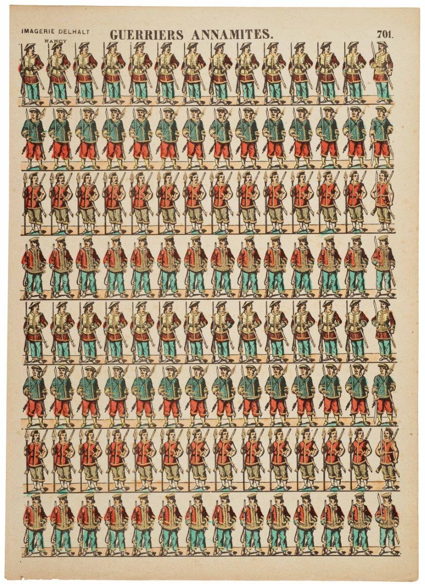 GUERRIERS ANNAMITES. 701. (titre inscrit)