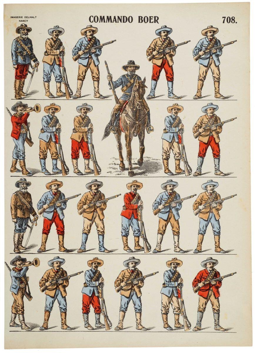 COMMANDO BOER 708. (titre inscrit)