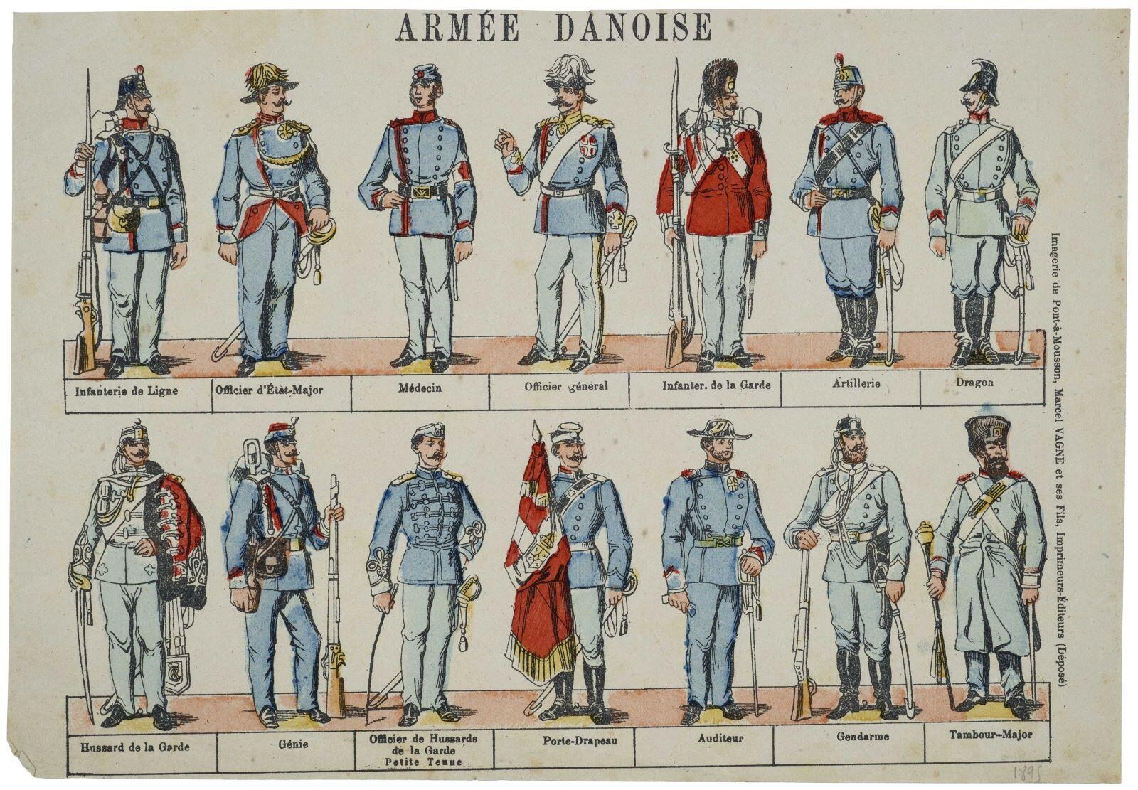 ARMÉE DANOISE (titre inscrit)
