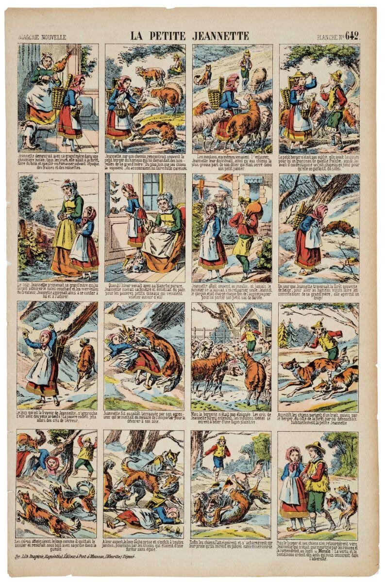 LA PETITE JEANNETTE PLANCHE N°.642. (titre inscrit)
