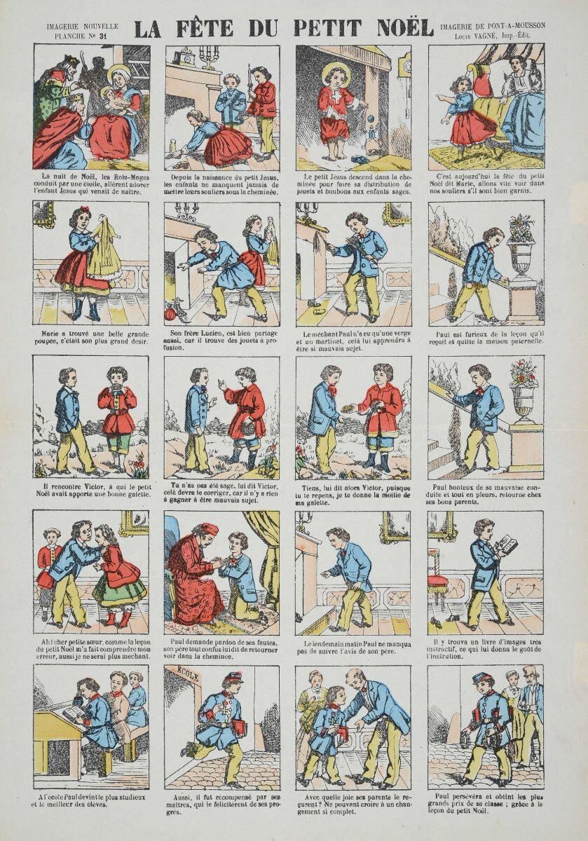 LA FÊTE DU PETIT NOËL PLANCHE N°31 (titre inscrit)