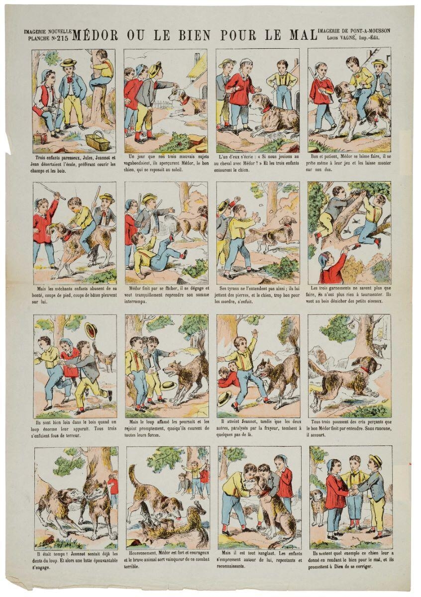 MÉDOR OU LE BIEN POUR LE MAL PLANCHE N°215 (titre inscrit)