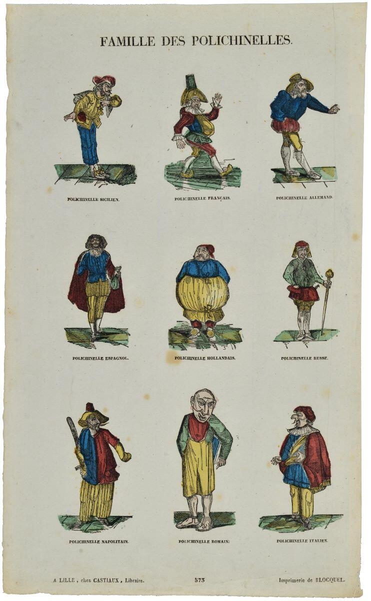 FAMILLE DES POLICHINELLES. / 573 (titre inscrit)