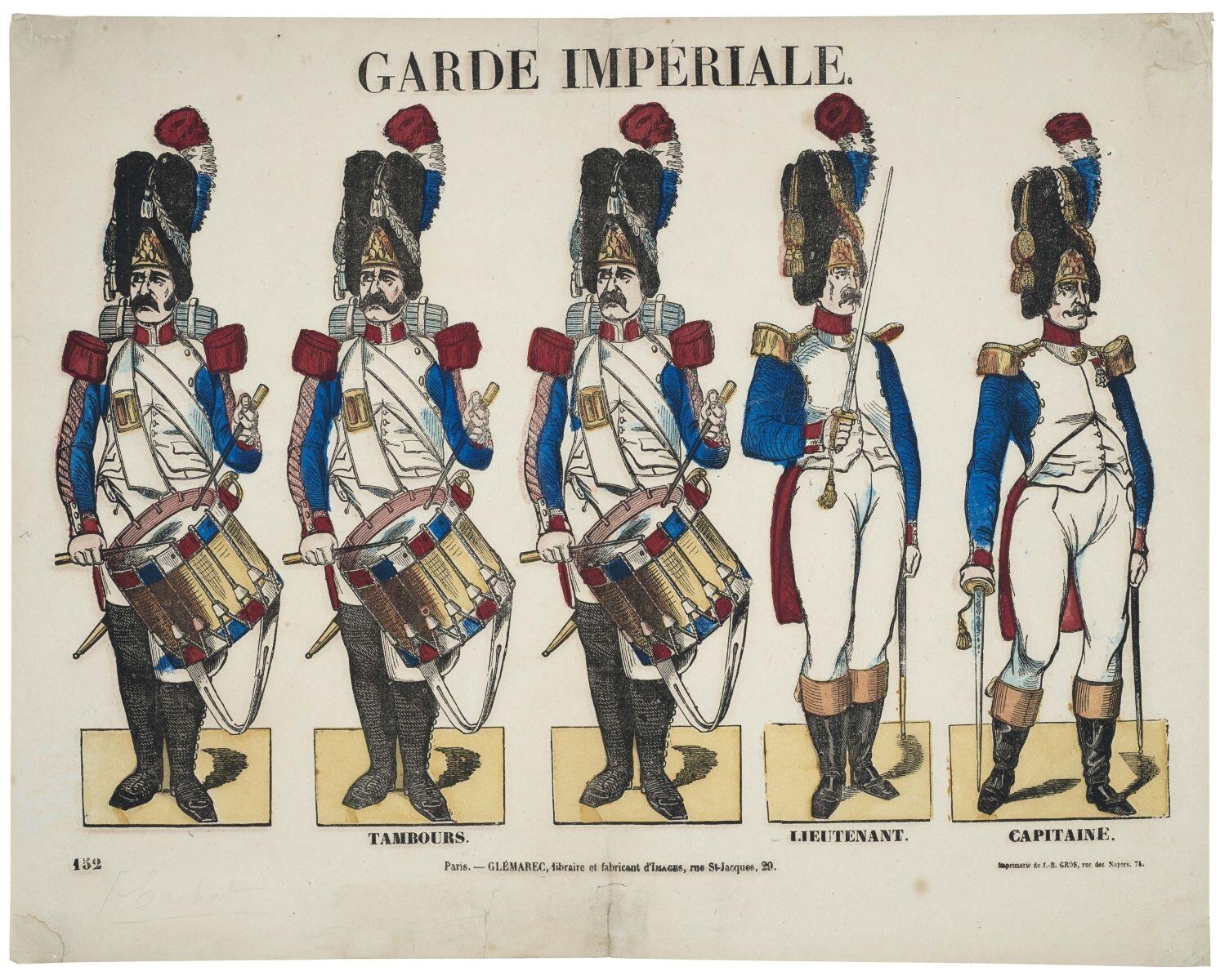 GARDE IMPÉRIALE. 152 (titre inscrit)