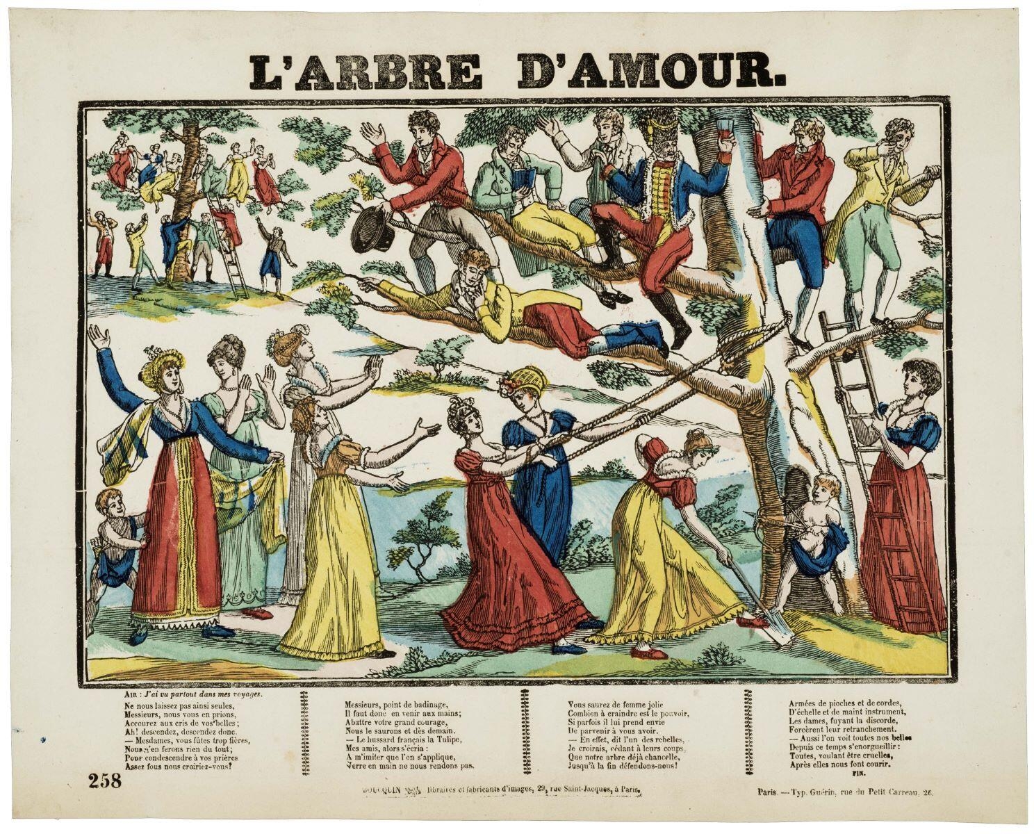 L'ARBRE D'AMOUR. / 258 (titre inscrit)