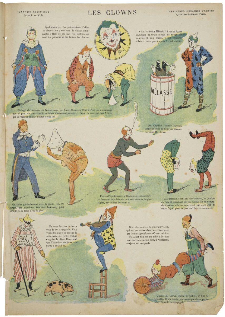 LES CLOWNS (titre inscrit)