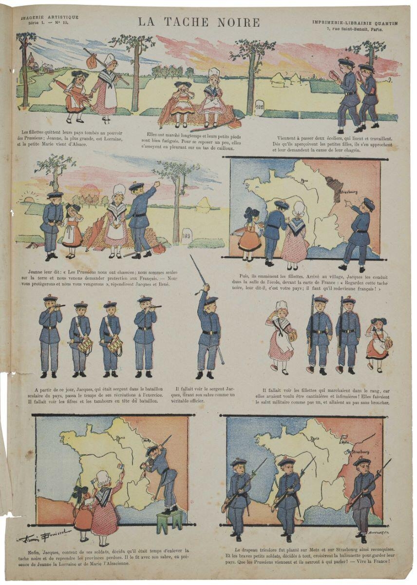 LA TACHE NOIRE (titre inscrit)