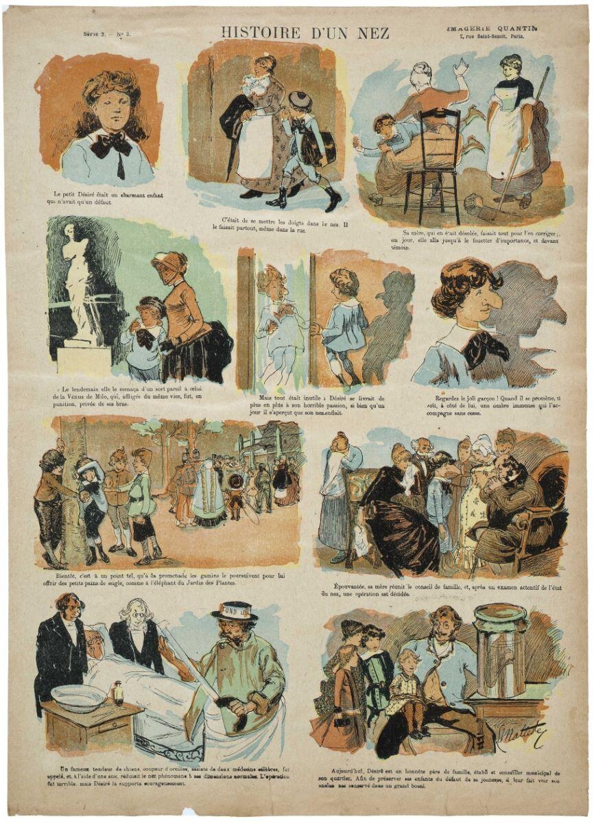HISTOIRE D'UN NEZ (titre inscrit)