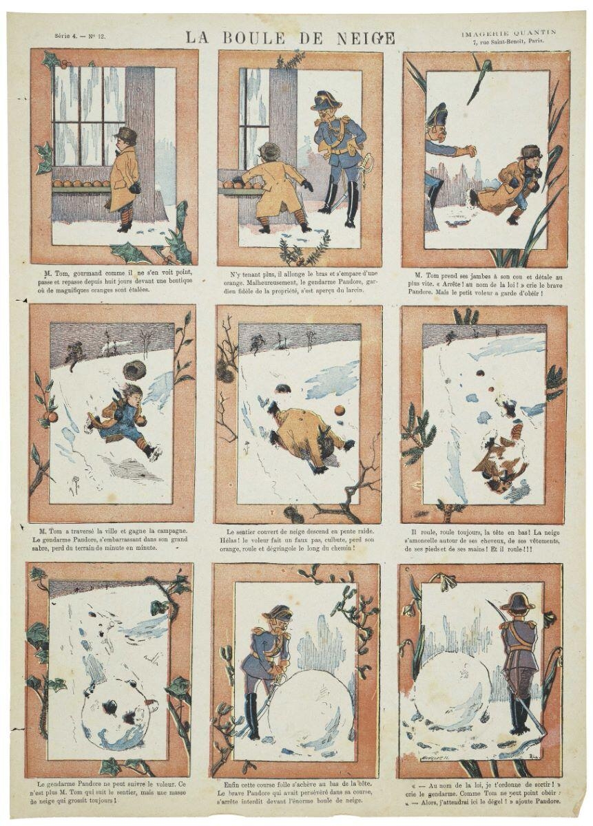 LA BOULE DE NEIGE (titre inscrit)