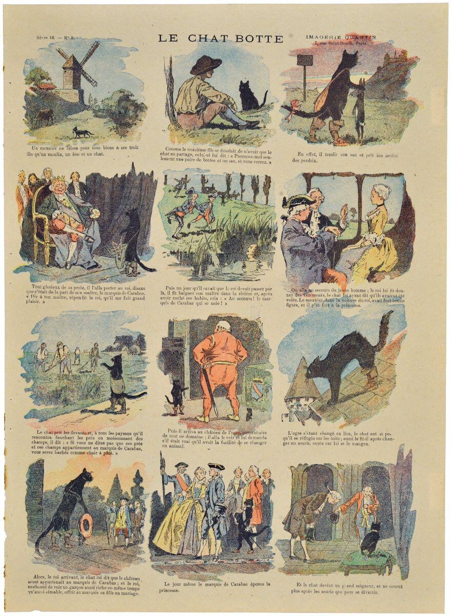 LE CHAT BOTTÉ (titre inscrit)