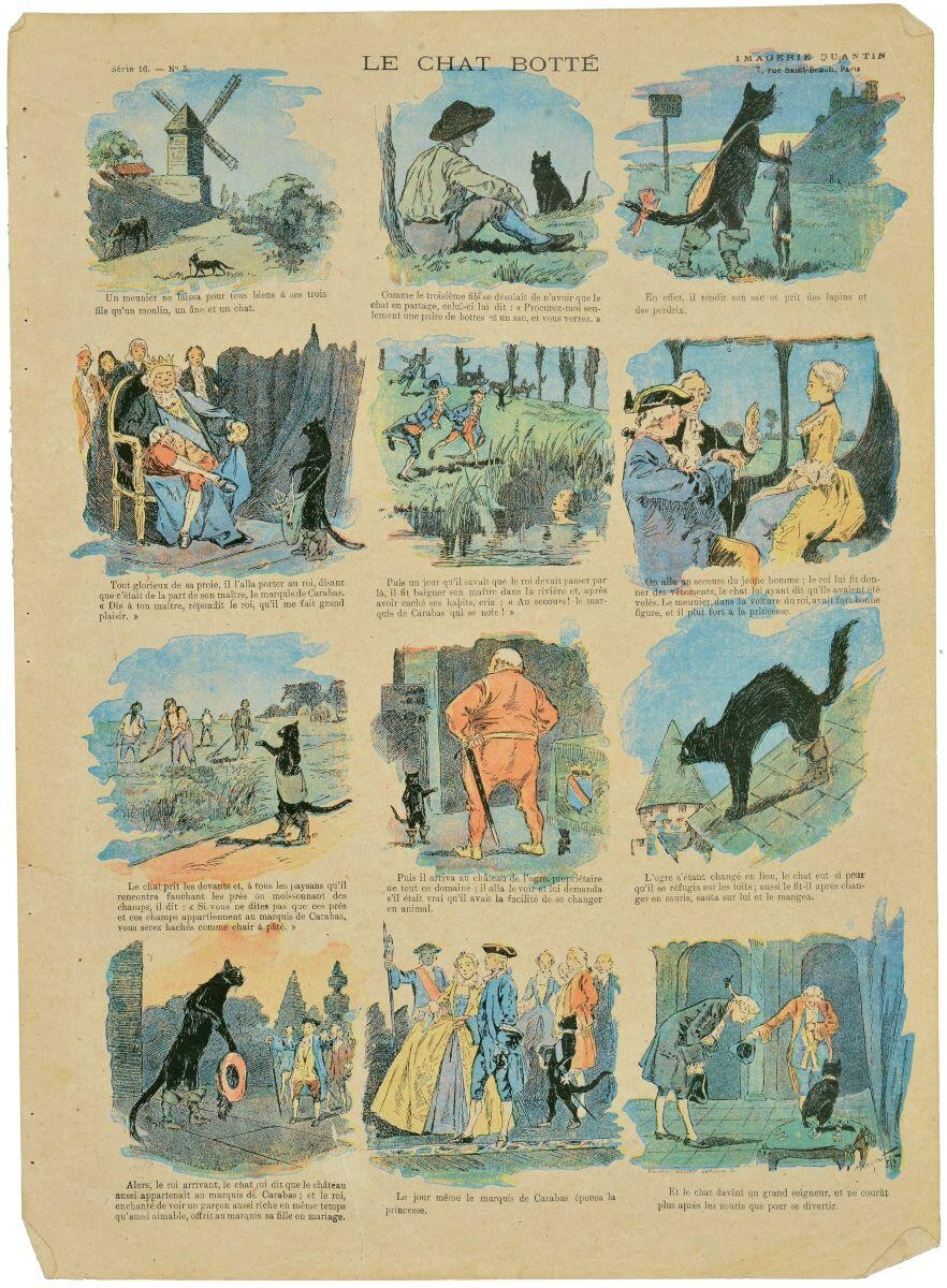 LE CHAT BOTTÉ (titre inscrit)