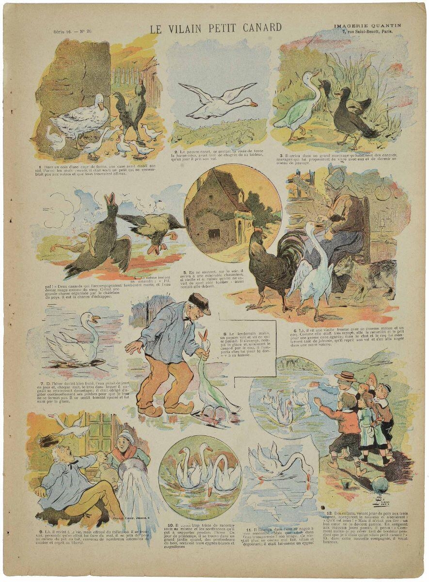 LE VILAIN PETIT CANARD (titre inscrit)