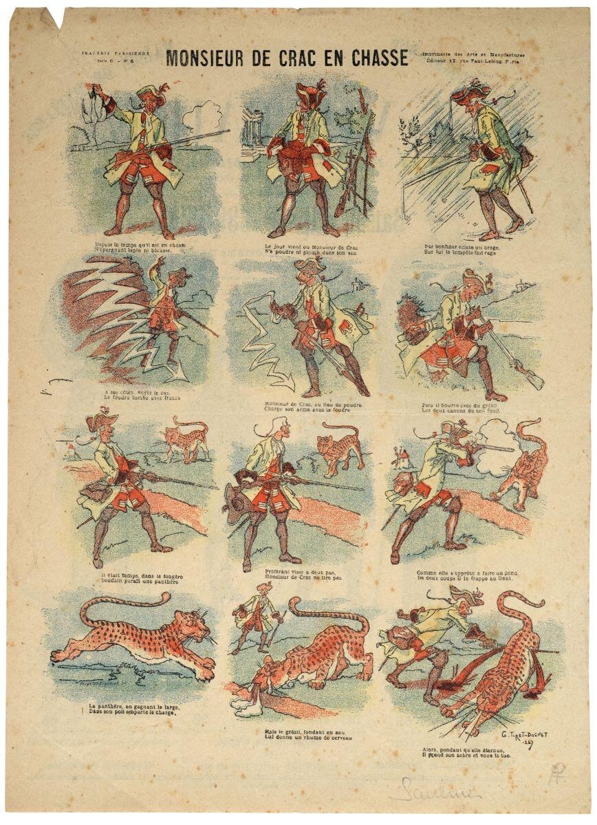 MONSIEUR DE CRAC EN CHASSE (titre inscrit)