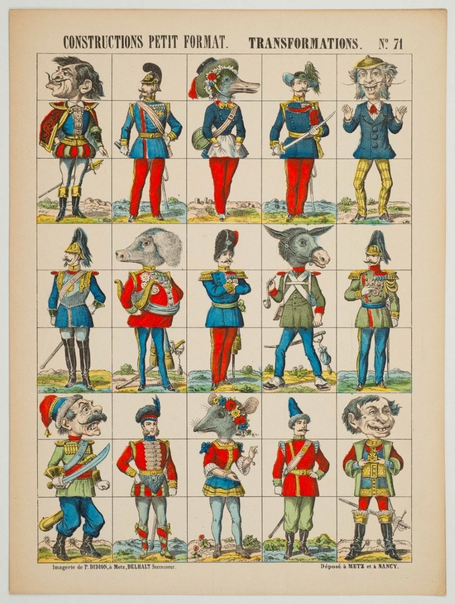 CONSTRUCTIONS POUR ENFANT. TRANSFORMATIONS. N°.71 (titre inscrit)