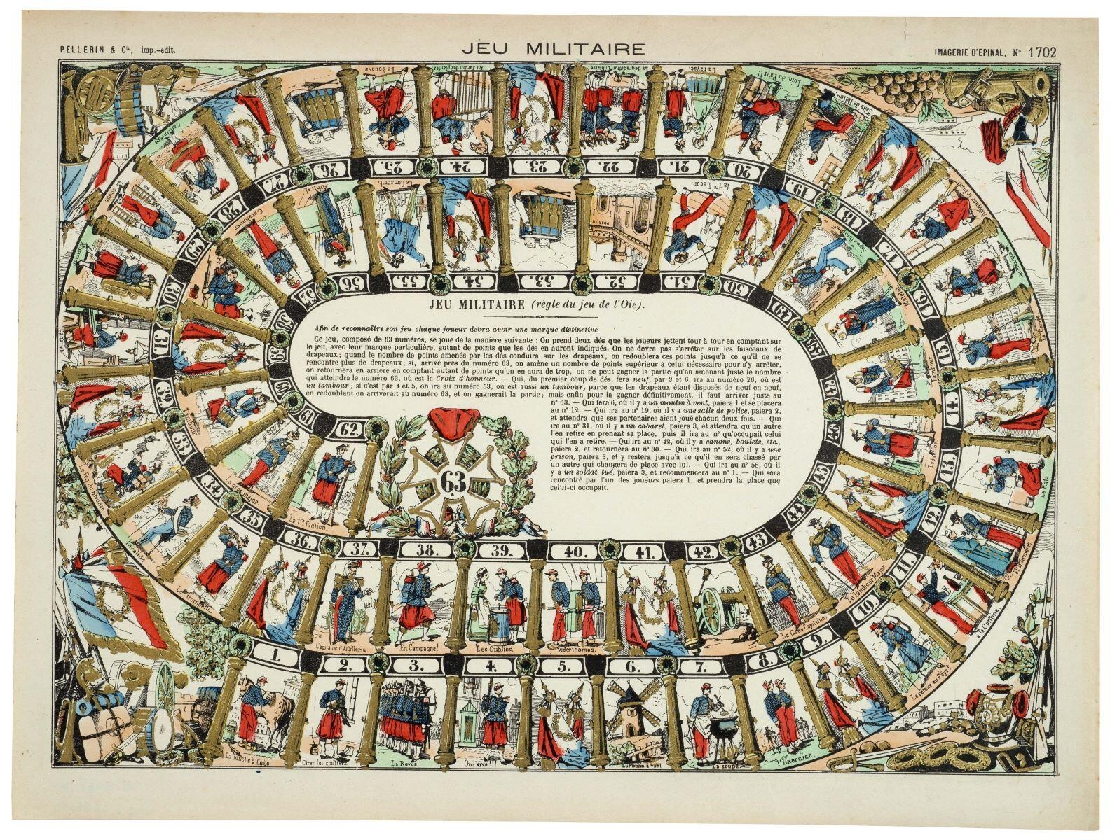 JEU MILITAIRE (titre inscrit)