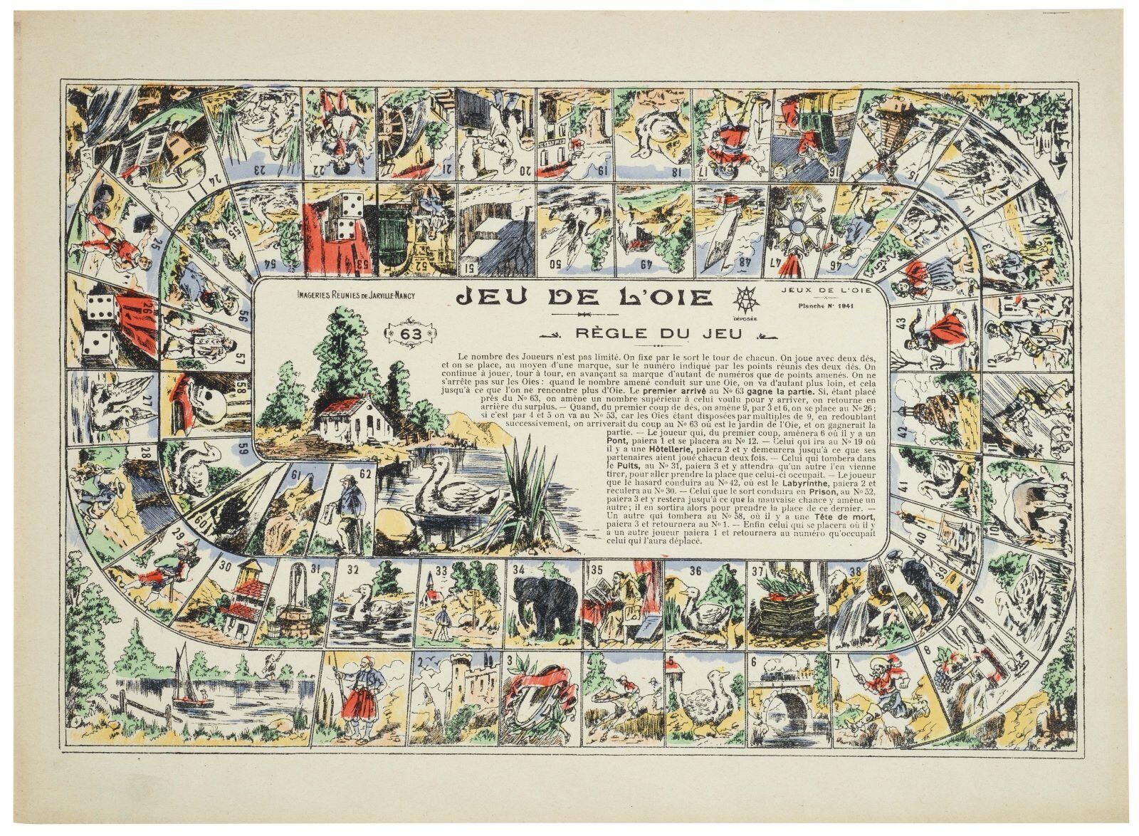 JEU DE L'OIE (titre inscrit)