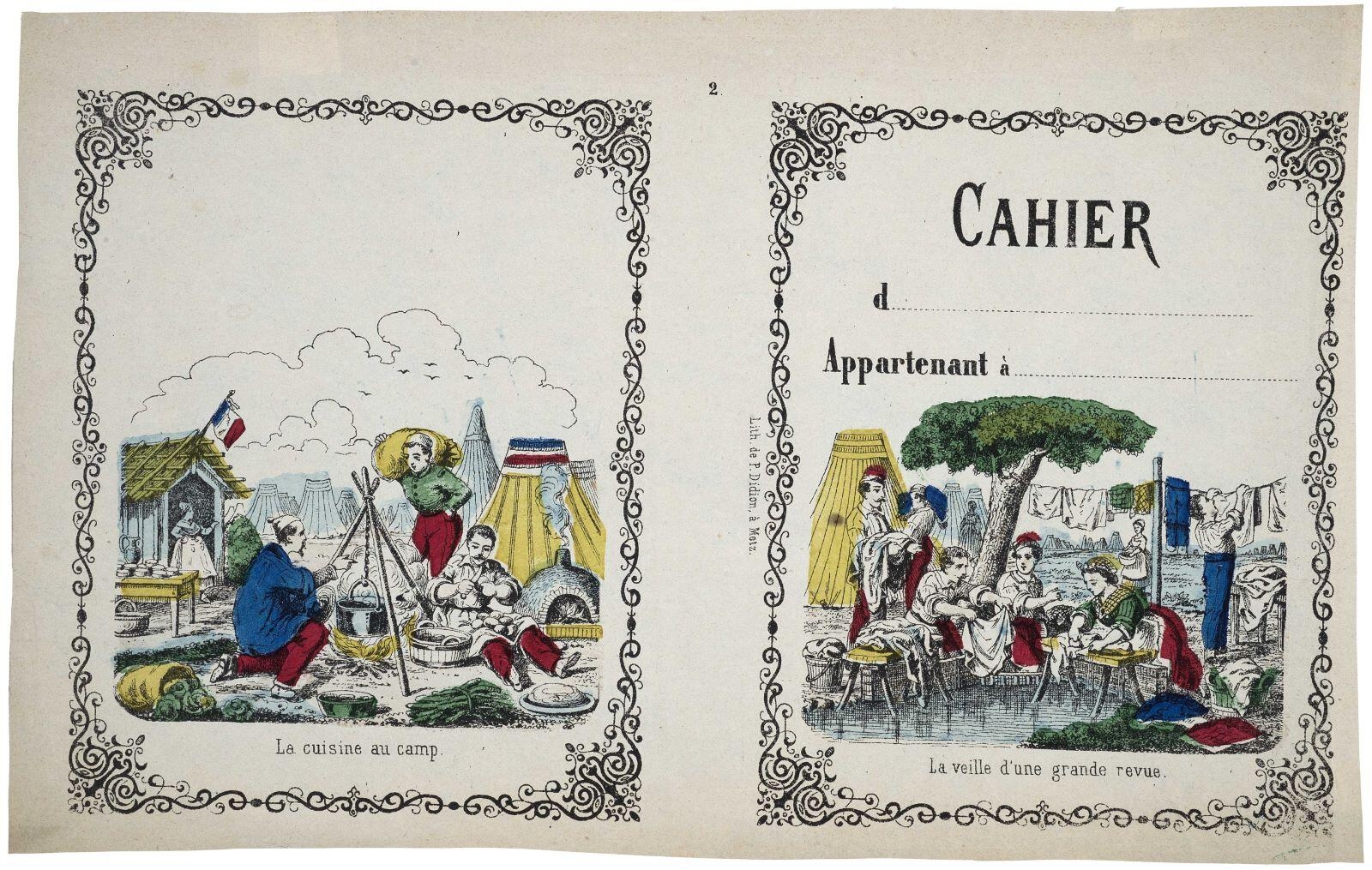 La cuisine au camp. / La veille d'une grande revue. 2. (titre inscrit)