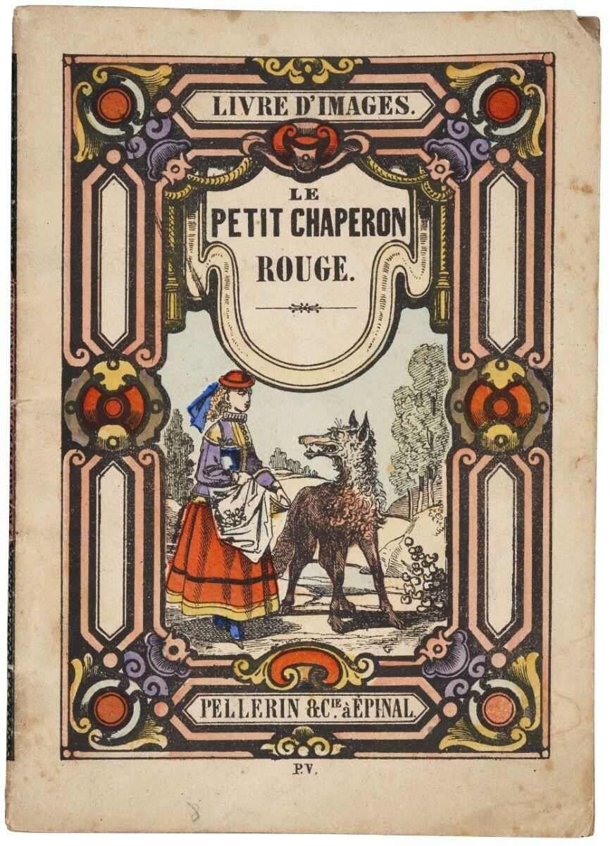 LIVRE D'IMAGES. / LE / PETIT CHAPERON / ROUGE. (titre inscrit)