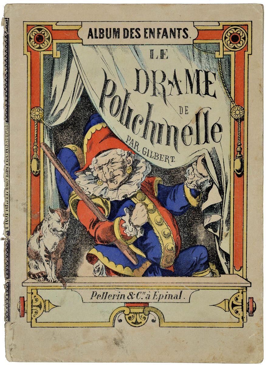 ALBUM DES ENFANTS. / LE / DRAME / DE / Polichinelle / PAR GILBERT. (titre inscrit)