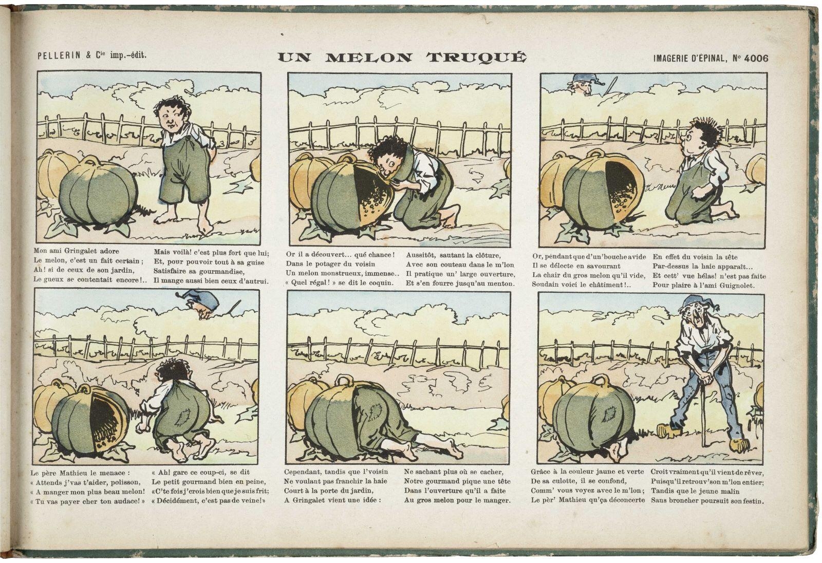 UN MELON TRUQUÉ (titre inscrit)