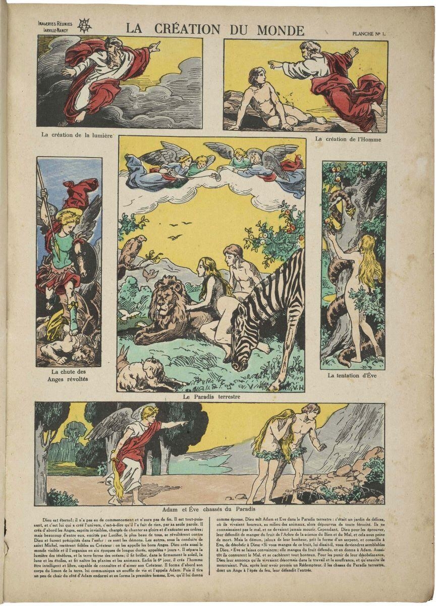 LA CRÉATION DU MONDE (titre inscrit)