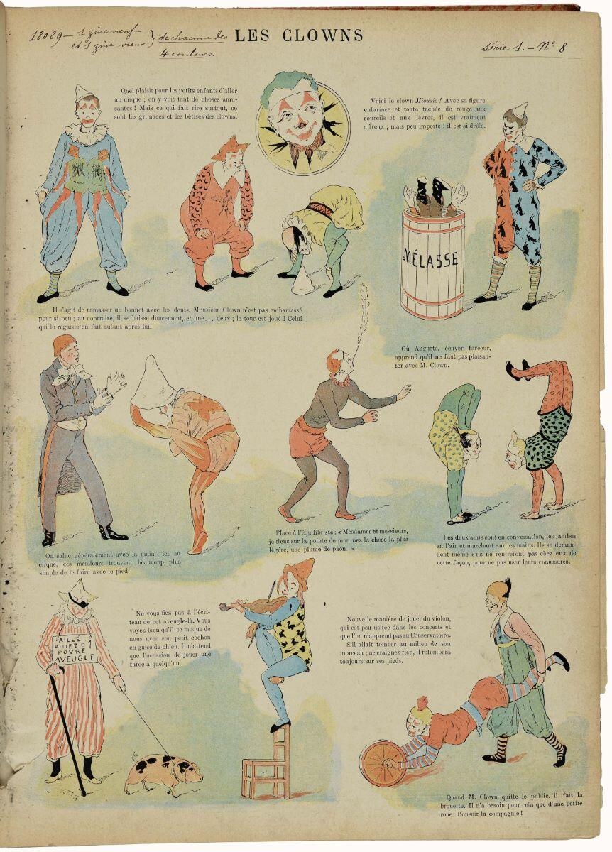 LES CLOWNS (titre inscrit)