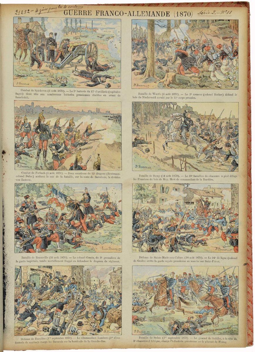 GUERRE FRANCO-ALLEMANDE (1870) (titre inscrit)