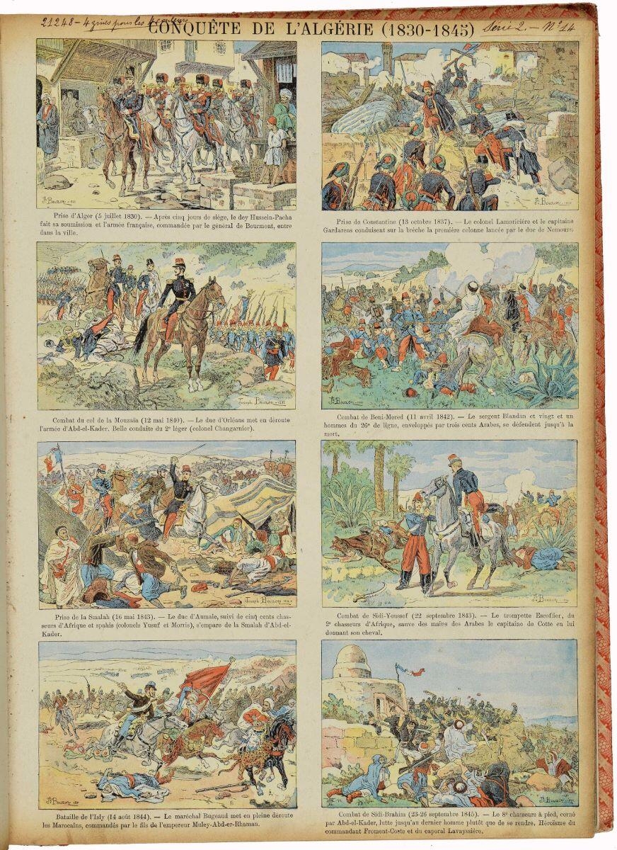 CONQUÊTE DE L’ALGÉRIE (1830-1845) (titre inscrit)