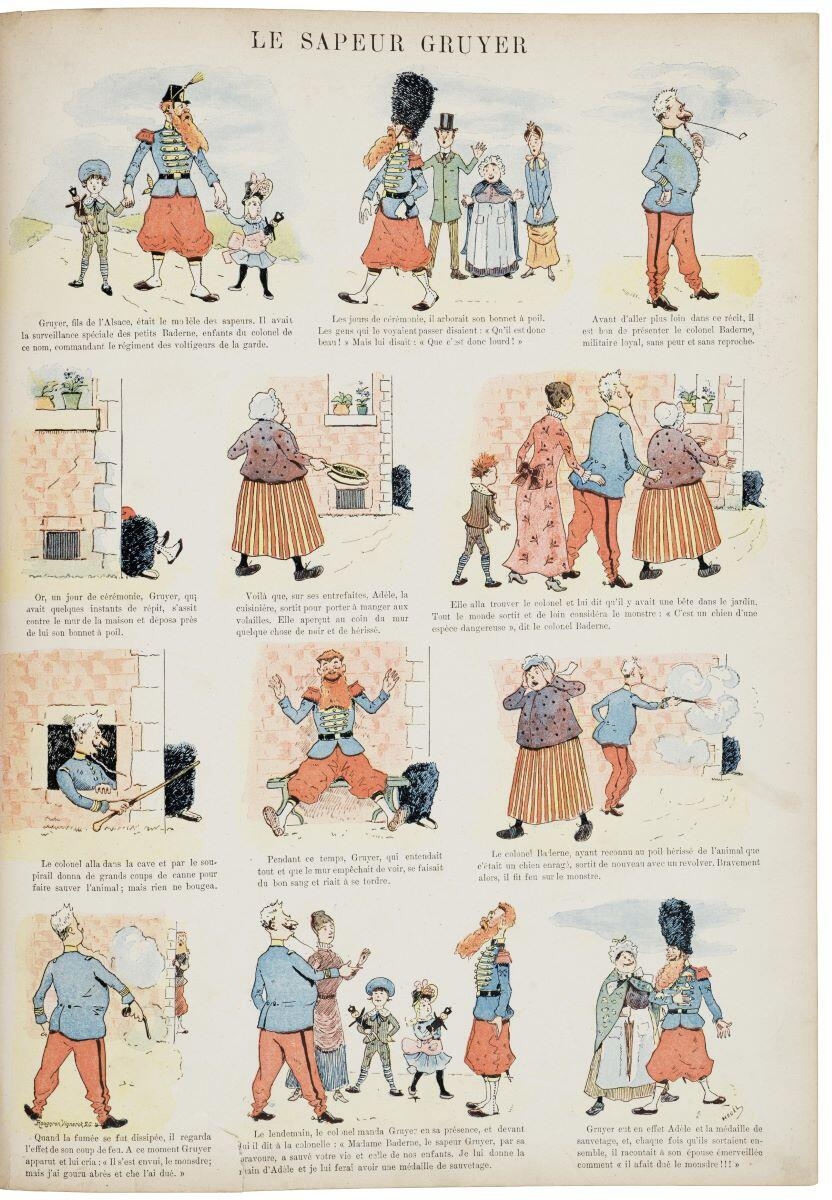 LE SAPEUR GRUYER (titre inscrit)