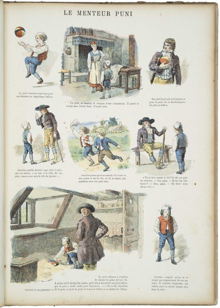 LE MENTEUR PUNI (titre inscrit)